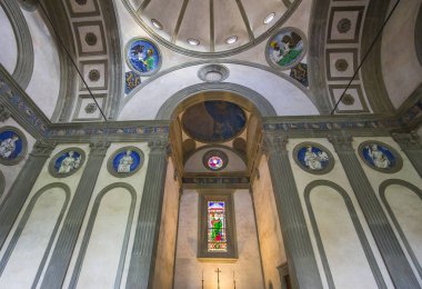 Basilica of santa croce, florence, İtalya
