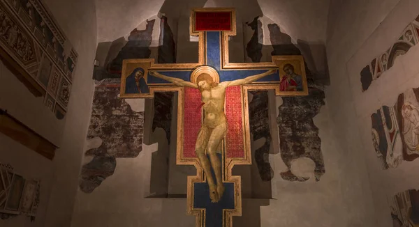 Βασιλική της santa croce, Φλωρεντία, Ιταλία — Φωτογραφία Αρχείου