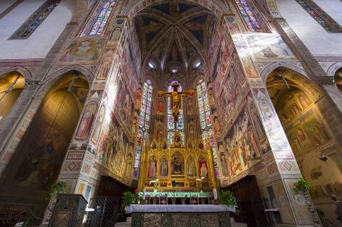 Basilica of santa croce, florence, İtalya