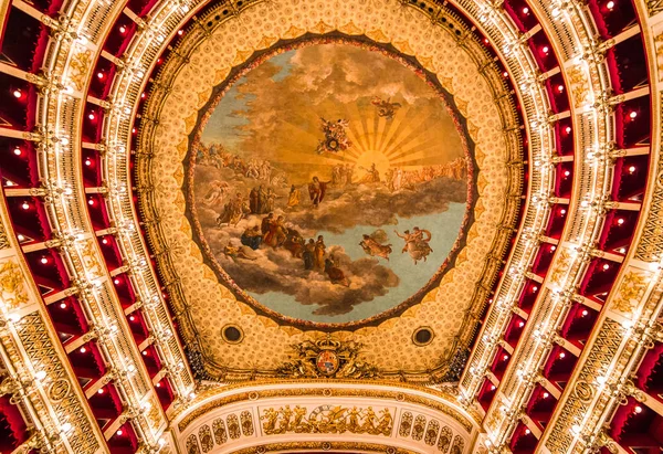 Teatro di San Carlo, Naples opera house — Stock Photo, Image