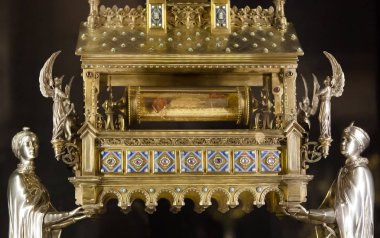 hazine ve katedral Notre Dame de Paris mücevherleri 