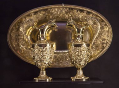 hazine ve katedral Notre Dame de Paris mücevherleri 