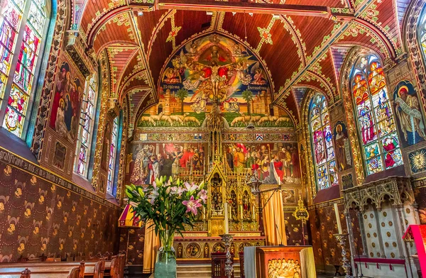 Basílica de la Santa Sangre, Brujas, Bélgica — Foto de Stock