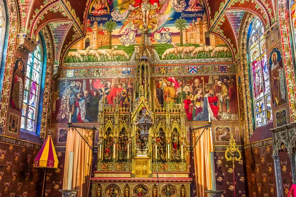 Basílica do Santo Sangue, Bruges, Bélgica — Fotografia de Stock