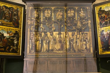 Saint Salvator Katedrali'nin iç mekanları, Bruges, Belçika