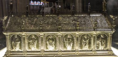 Saint Salvator Katedrali'nin iç mekanları, Bruges, Belçika