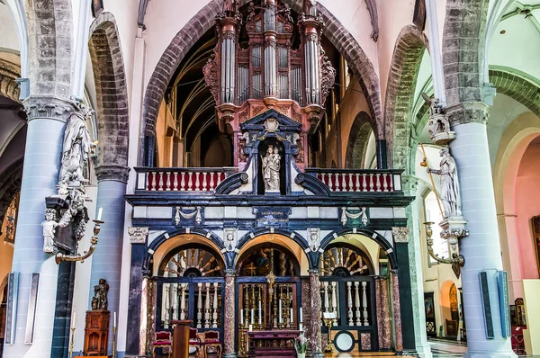 Sint-Jakobskerk church, Bruges, Bélgica — Fotografia de Stock