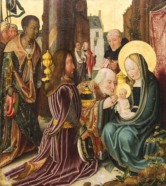 Bruges, Belçika 30 Temmuz 2014 Saint Salvator Katedrali'nin iç mekanları, resimleri ve detayları, 30 Temmuz 2014, Bruges, Belçika