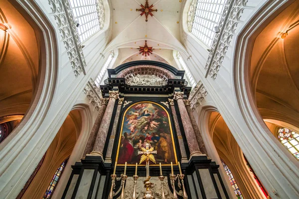 Notre dame of Anvers cathedral, Anvers, Bélgica — Fotografia de Stock