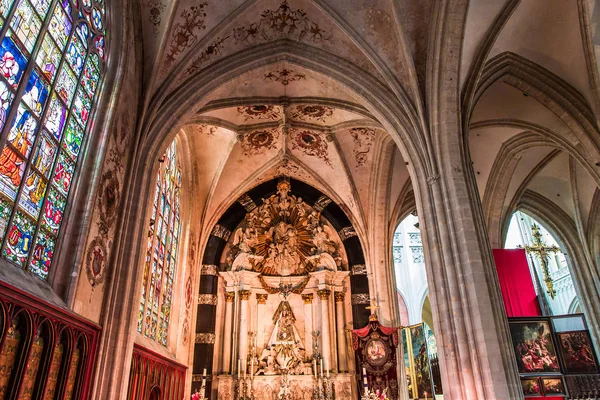 Notre Dame of Anvers Cathedral, Anvers, Belgia — Zdjęcie stockowe