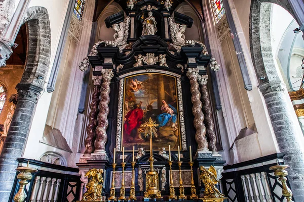 圣雅科布斯克教堂，布鲁日，比利时 — 图库照片