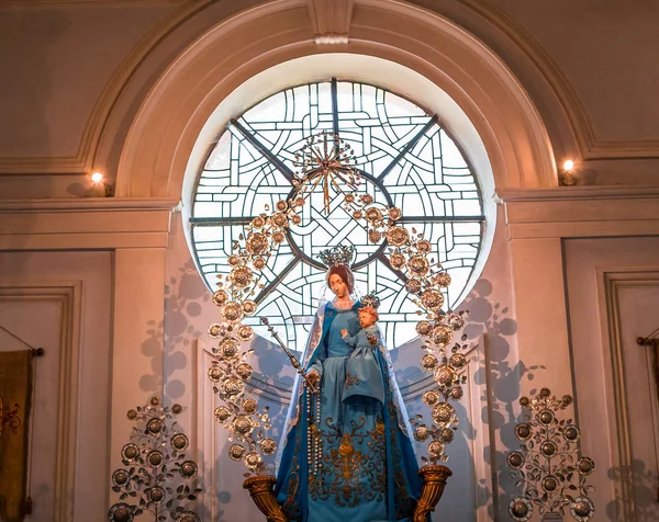 Interiores da Igreja de Saint Walburga, Bruges, Bélgica — Fotografia de Stock