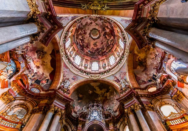 Chiesa di San Nicola, Mala Strana, Praga — Foto Stock