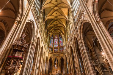 Saint Vitus Katedrali, Prag, Çek Cumhuriyeti