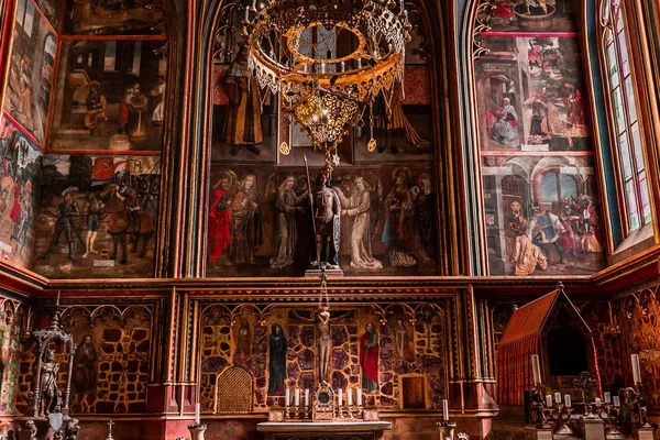 체코 공화국 프라하의 성 비투스 대성당 — 스톡 사진