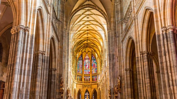 Sint-Vituskathedraal, Praag, Tsjechië — Stockfoto