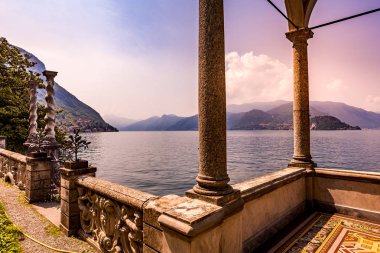 Villa Manastırı, Como Gölü, Varenna, İtalya