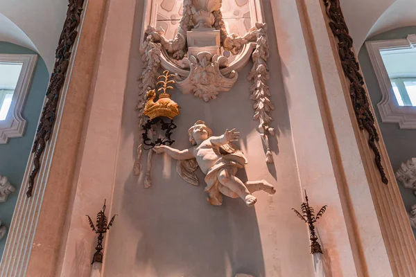 Interiør af palazzo Borromeo, sø maggiore, Stresa, Italien - Stock-foto