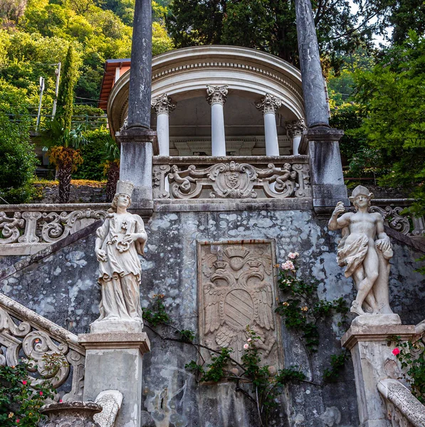 Villa Monastero,湖Como,バレンナ,イタリア — ストック写真