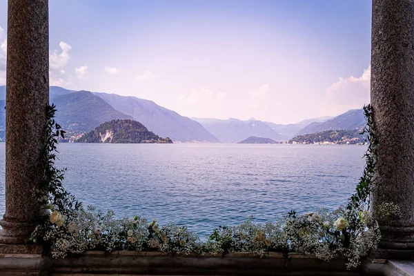 Villa Monastero,湖Como,バレンナ,イタリア — ストック写真
