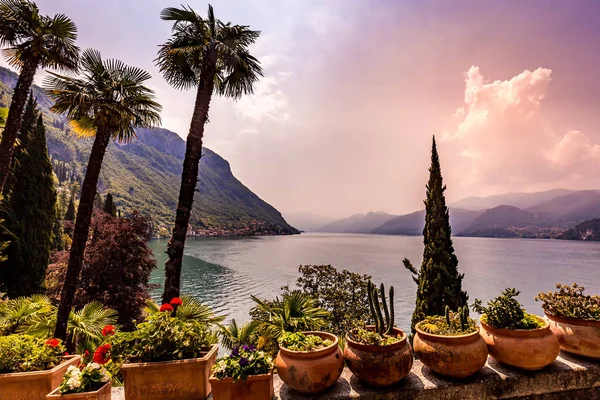 Villa Monastero, lake Como, Varenna, italy — Stock Photo, Image