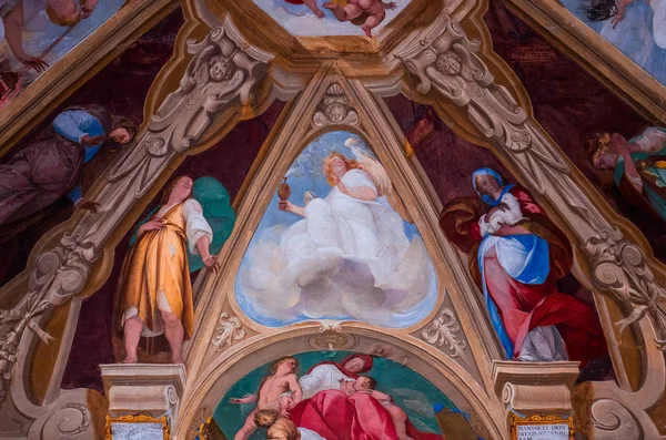 Kaplica Sacro monte di Orta, Orta San Giulio, Włochy — Zdjęcie stockowe