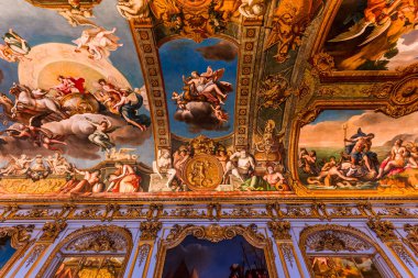 Fransa Bankası 'nın iç dekorasyonları, Paris, Fransa