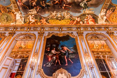 Fransa Bankası 'nın iç dekorasyonları, Paris, Fransa