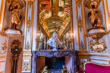 Fransa Bankası 'nın iç dekorasyonları, Paris, Fransa