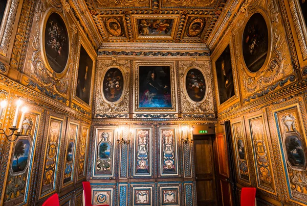 Hotel de Lauzun 'un iç dekorasyonları, Paris, Fransa — Stok fotoğraf