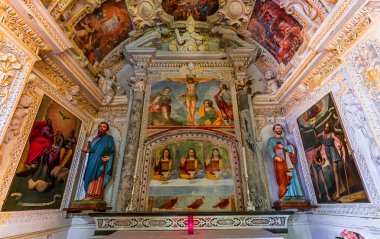 Sacro monte di Ghiffa, lake maggiore, italy