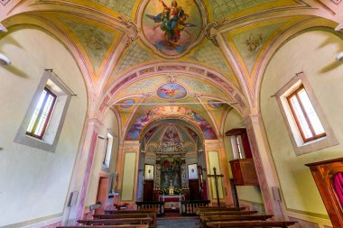 Sacro monte di Ghiffa, lake maggiore, italy