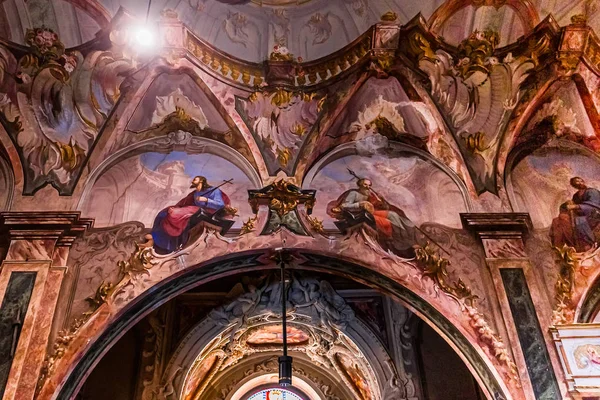 Church of Lenno, on lake Como, italy — Stock Photo, Image