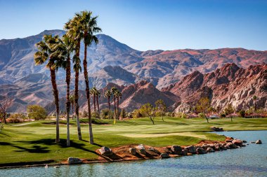 Palm Springs, Kaliforniya 'da golf sahası