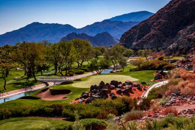 Palm Springs, Kaliforniya 'da golf sahası