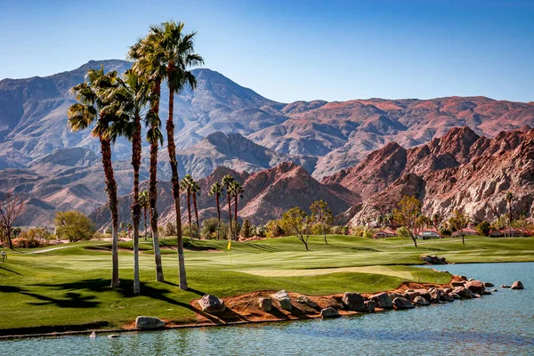 Golfové Hřiště Palm Springs Kalifornie Usa — Stock fotografie