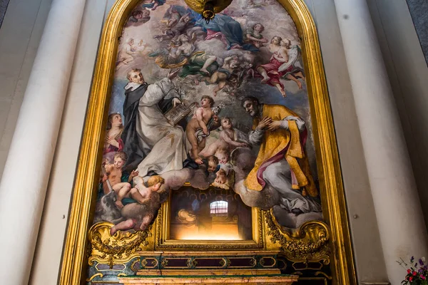 Rome Italy June 2015 Interiors Architectural Details Archbasilica Saint John — Stock Photo, Image