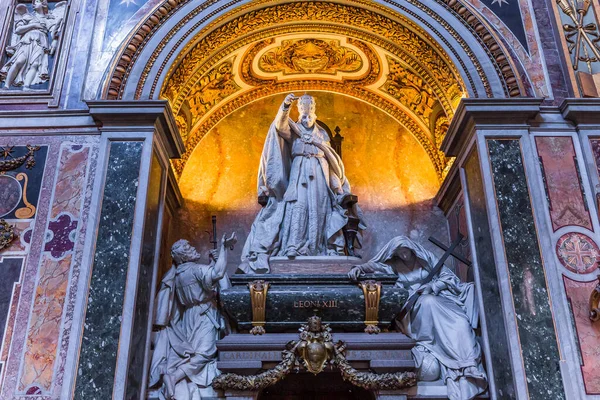 Rome Italy June 2015 Interiors Architectural Details Archbasilica Saint John — Stock Photo, Image