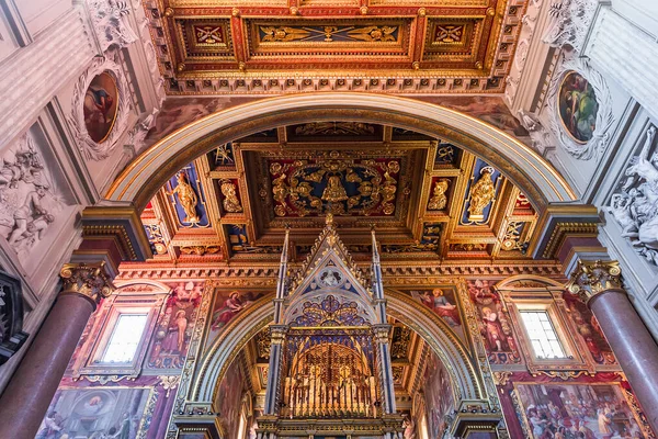 Rom Italien Juni 2015 Innenräume Und Architektonische Details Der Erzbasilika — Stockfoto