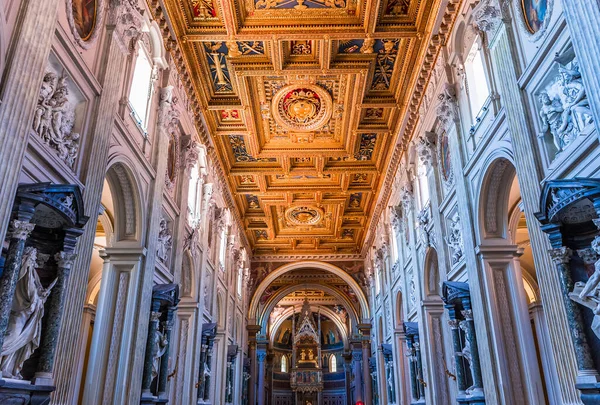 Řím Itálie Června 2015 Interiéry Architektonické Detaily Archbaziliky Jana Laterána — Stock fotografie