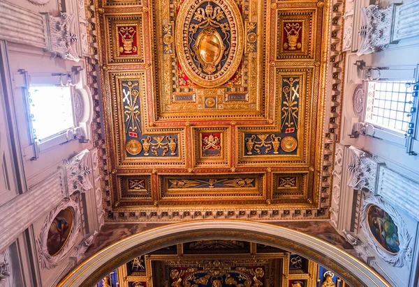 Roma Itália Junho 2015 Interiores Detalhes Arquitetônicos Basílica São João — Fotografia de Stock