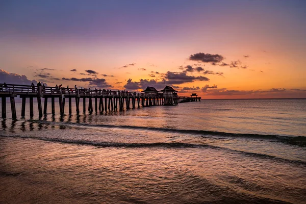 Naples Estados Unidos Novembro 2017 Molhe Por Sol Novembro 2017 — Fotografia de Stock