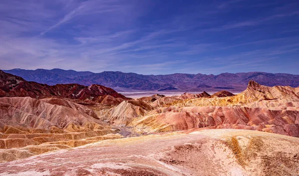 Zabriskie Point Vallée Mort Californie États Unis — Photo