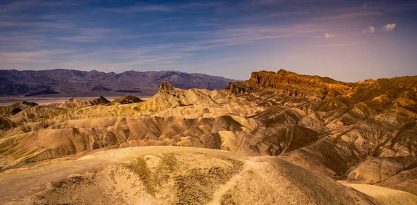 Zabriskie Point Vallée Mort Californie États Unis — Photo