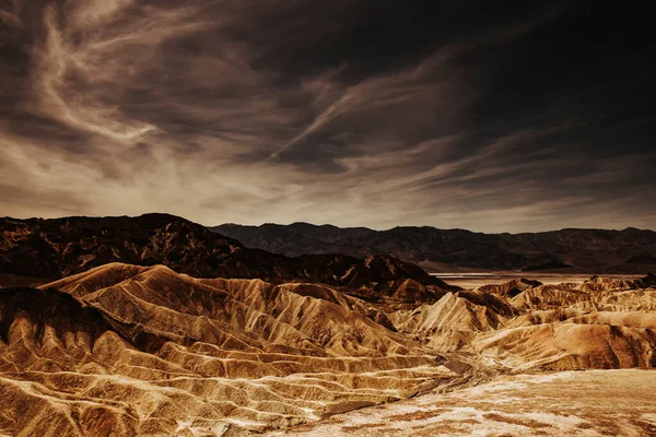 ザブリスキーポイント 死の谷 カリフォルニア州 Usa — ストック写真