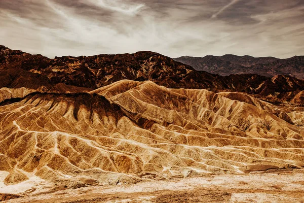 Zabriskie Point Vallée Mort Californie États Unis — Photo