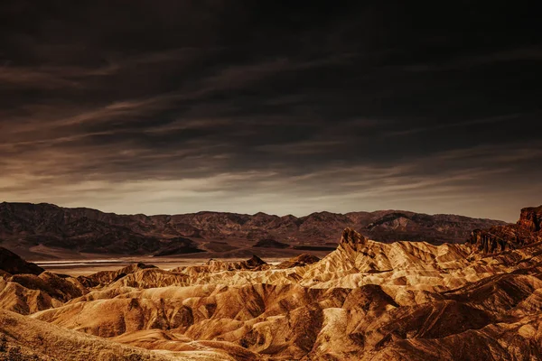 Zabriskie Point Death Valley California Сша — стоковое фото