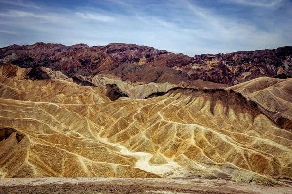 stock image Zabriskie point, death valley, california, usa