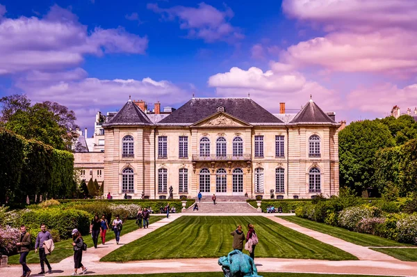 París Francia Abril 2017 Exteriores Esculturas Jardines Del Museo Rodin — Foto de Stock