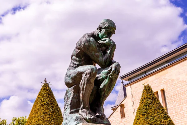 París Francia Abril 2017 Exteriores Esculturas Jardines Del Museo Rodin — Foto de Stock